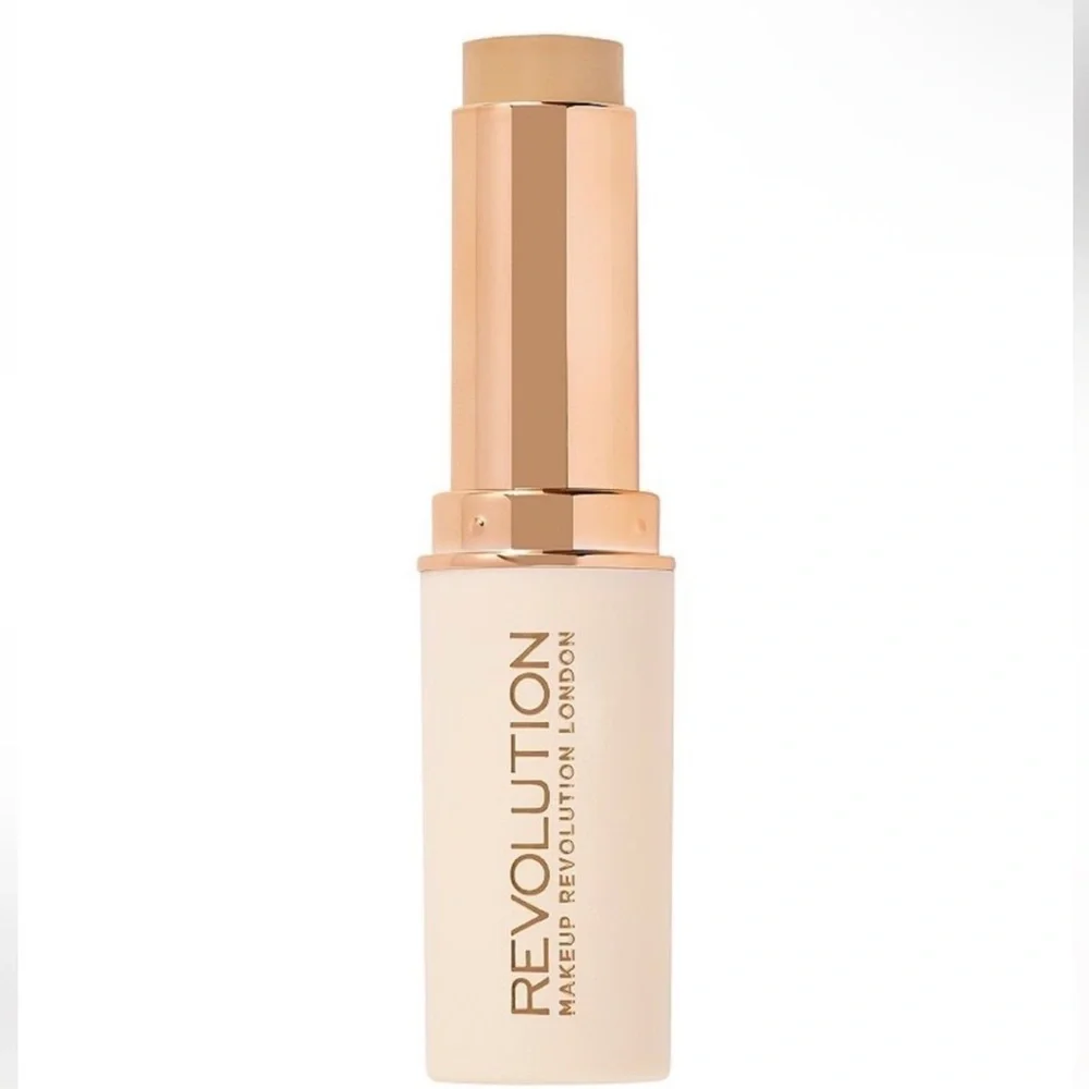Makeup Revolution Fast Base Stick Foundation F4‎ Light Neutral Undertone Cruelty